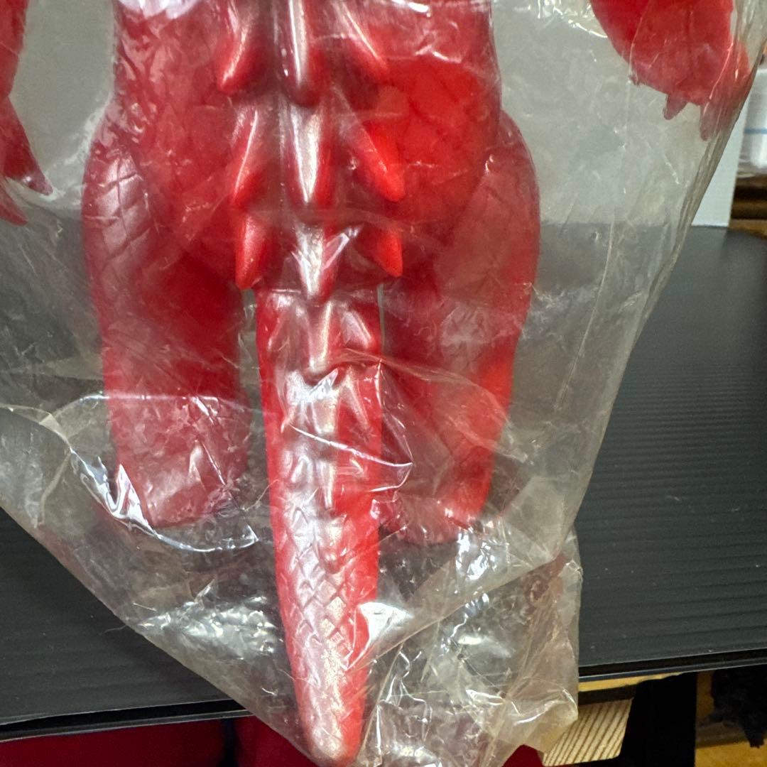 ゴメス ソフビ ブルマァクの怪獣シリーズ レッド版 約23cm