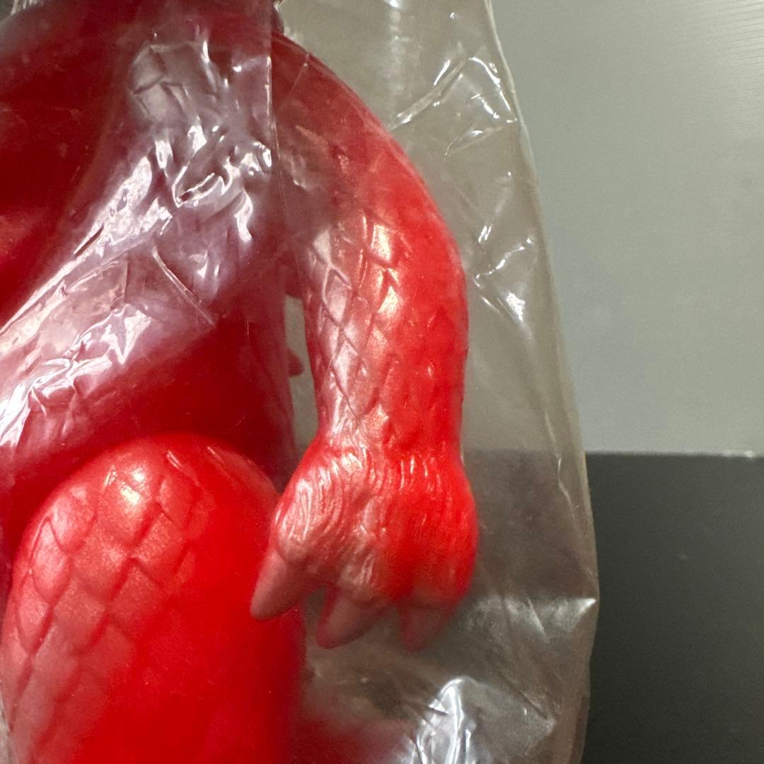 ゴメス ソフビ ブルマァクの怪獣シリーズ レッド版 約23cm