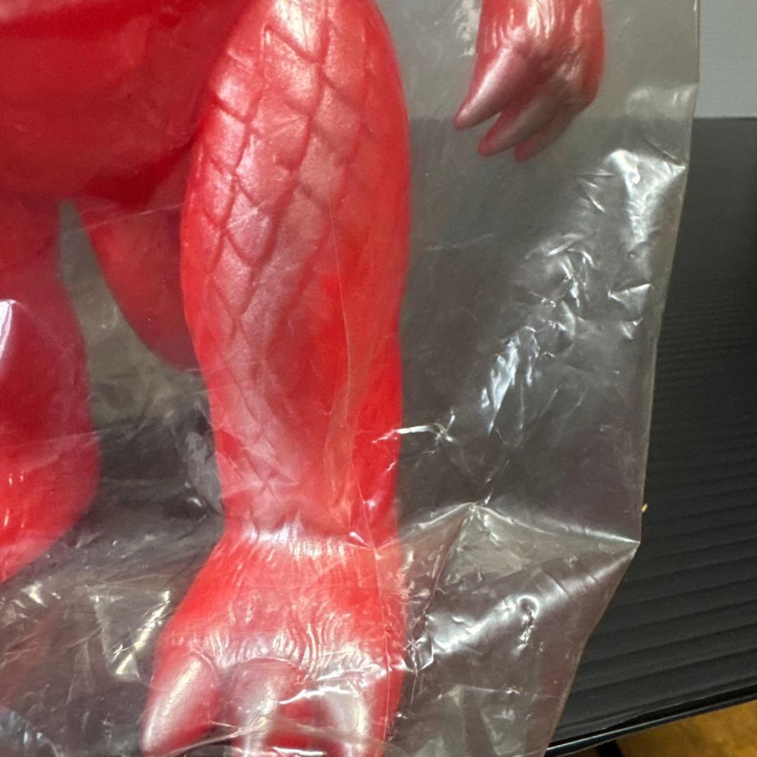 ゴメス ソフビ ブルマァクの怪獣シリーズ レッド版 約23cm