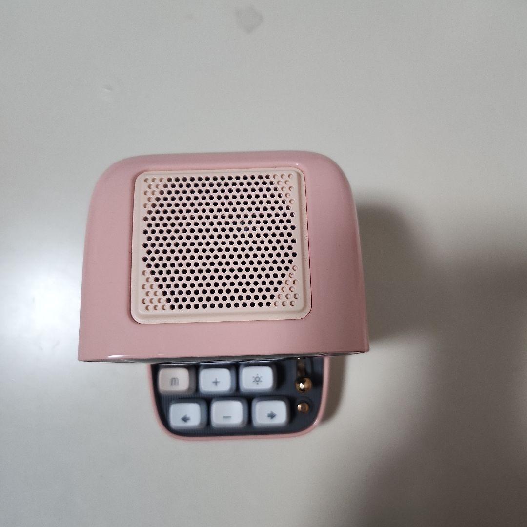Divoom ピンク Bluetooth　ワイヤレススピーカー