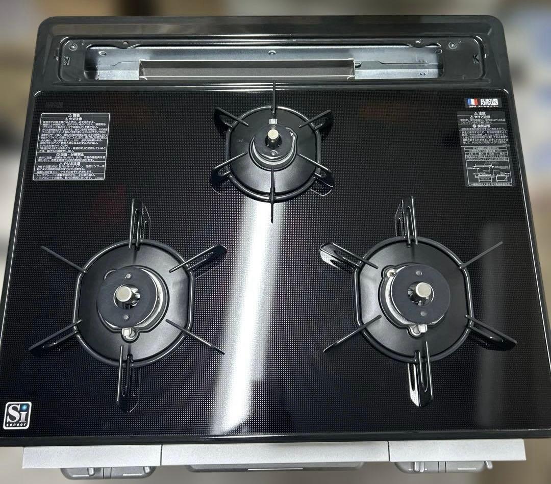 新品未使用 ハーマン 都市ガス （12A・13A）ビルトインコンロ Siセンサー