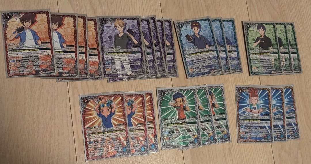 バトルスピリッツ　バトスピ　デジモン　コラボ　　　セミ3コン　引退品