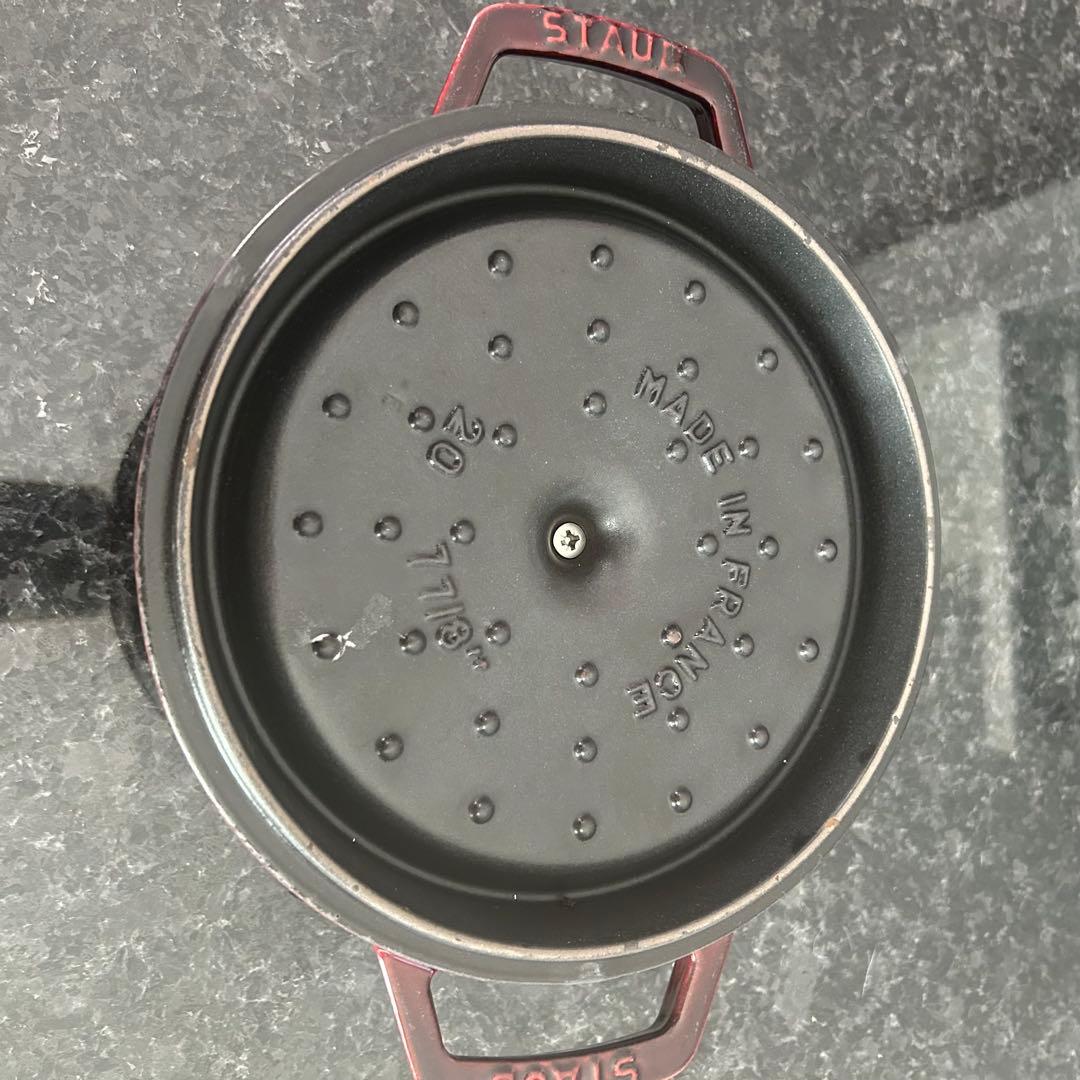 STAUB LA COCOTTE 両手鍋 グレナディンレッド 20cm