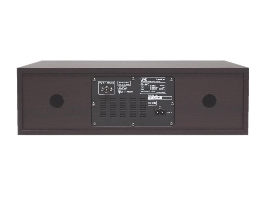 JVC ケンウッド ビクター コンポ NX-W30 2021年製 動作品
