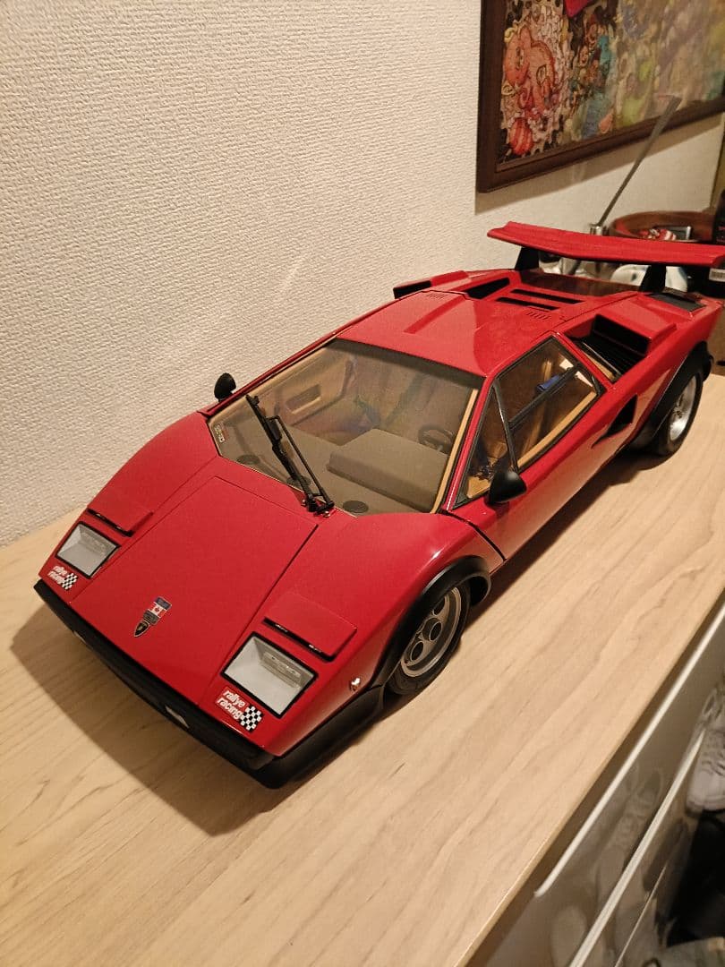 デアゴスティーニ　ランボルギーニ・カウンタック LP500S　完成品