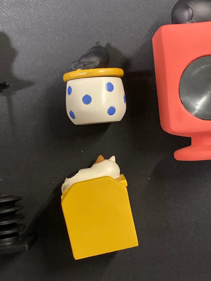 絶版 初期 コンコンブル 黒猫 白猫 三毛猫 郵便ポスト 牛乳 初期