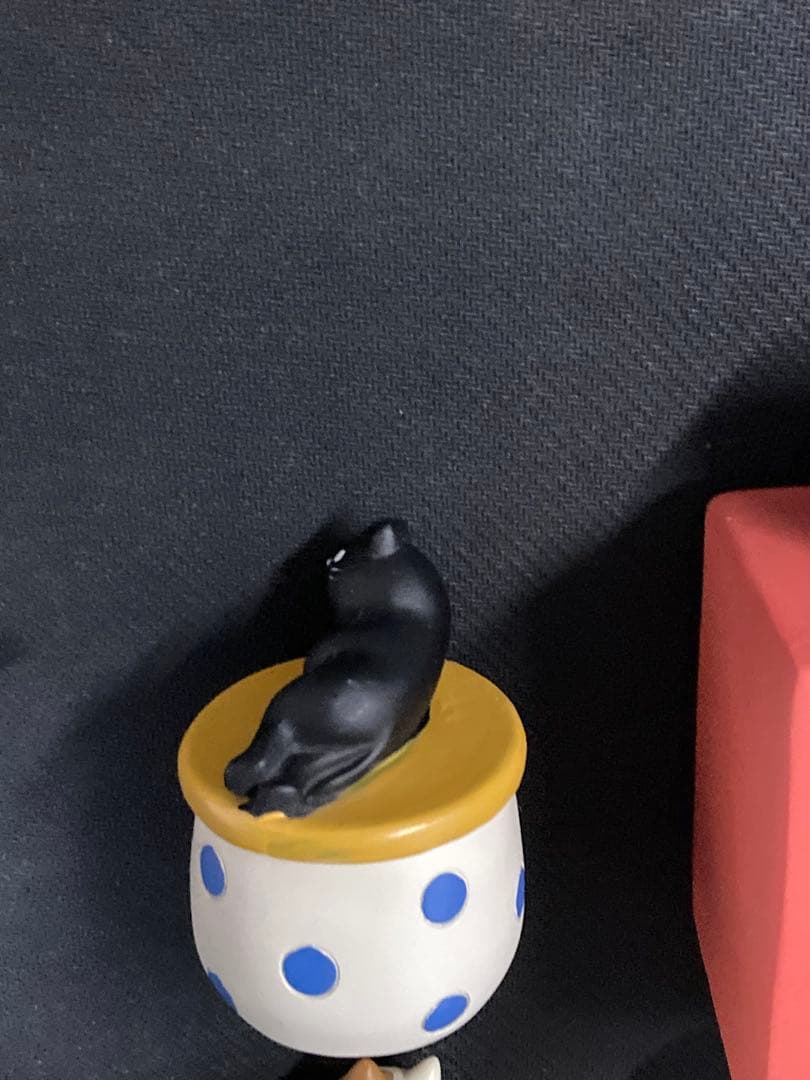 絶版 初期 コンコンブル 黒猫 白猫 三毛猫 郵便ポスト 牛乳 初期