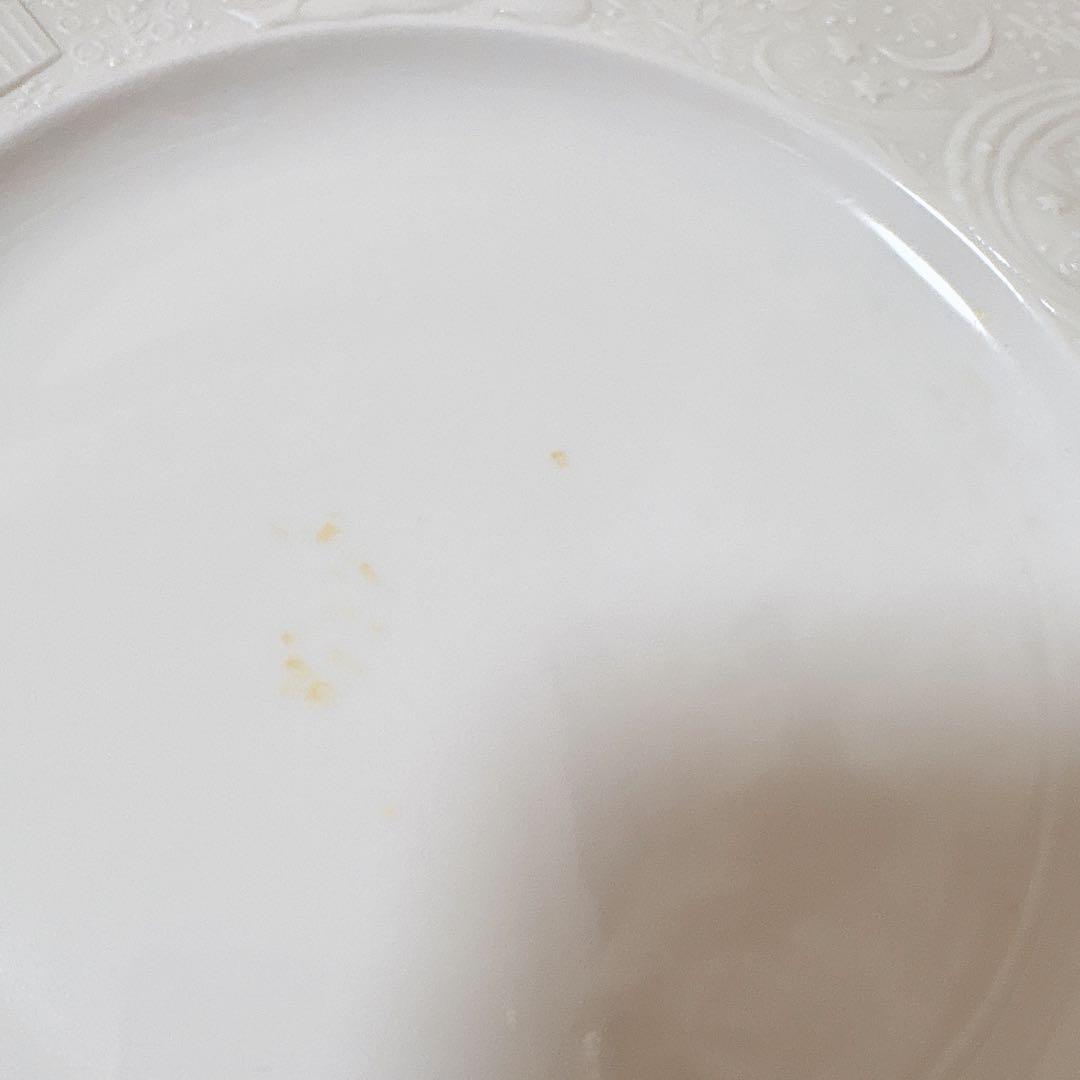 ローゼンタール ホワイト 魔笛 マテキ 陶磁器 浮き彫り皿 22cm 3枚セット