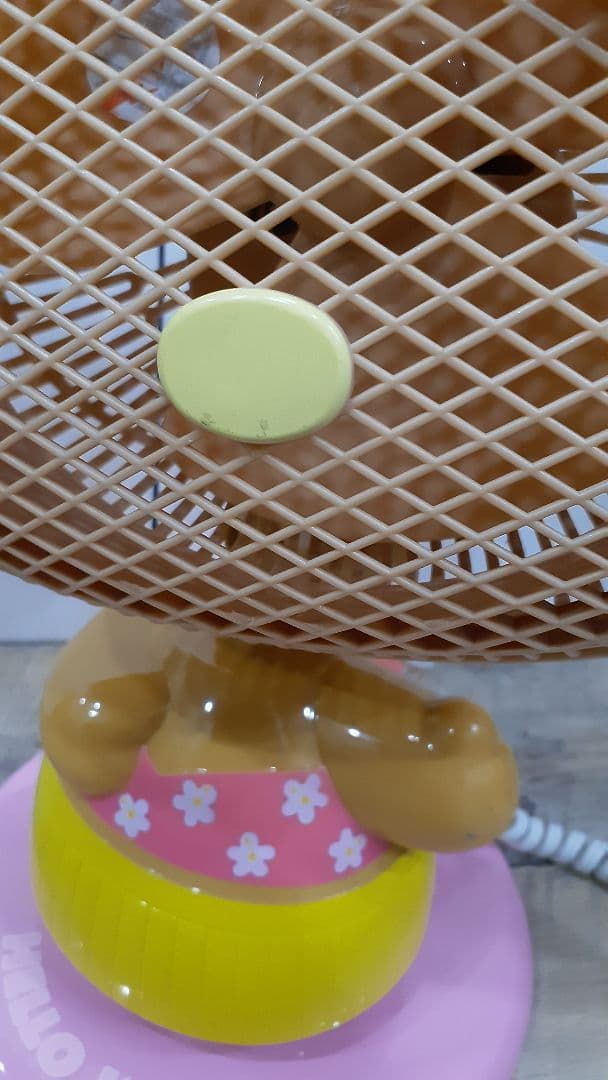キティちゃん 扇風機 ガン黒 黒ギャル