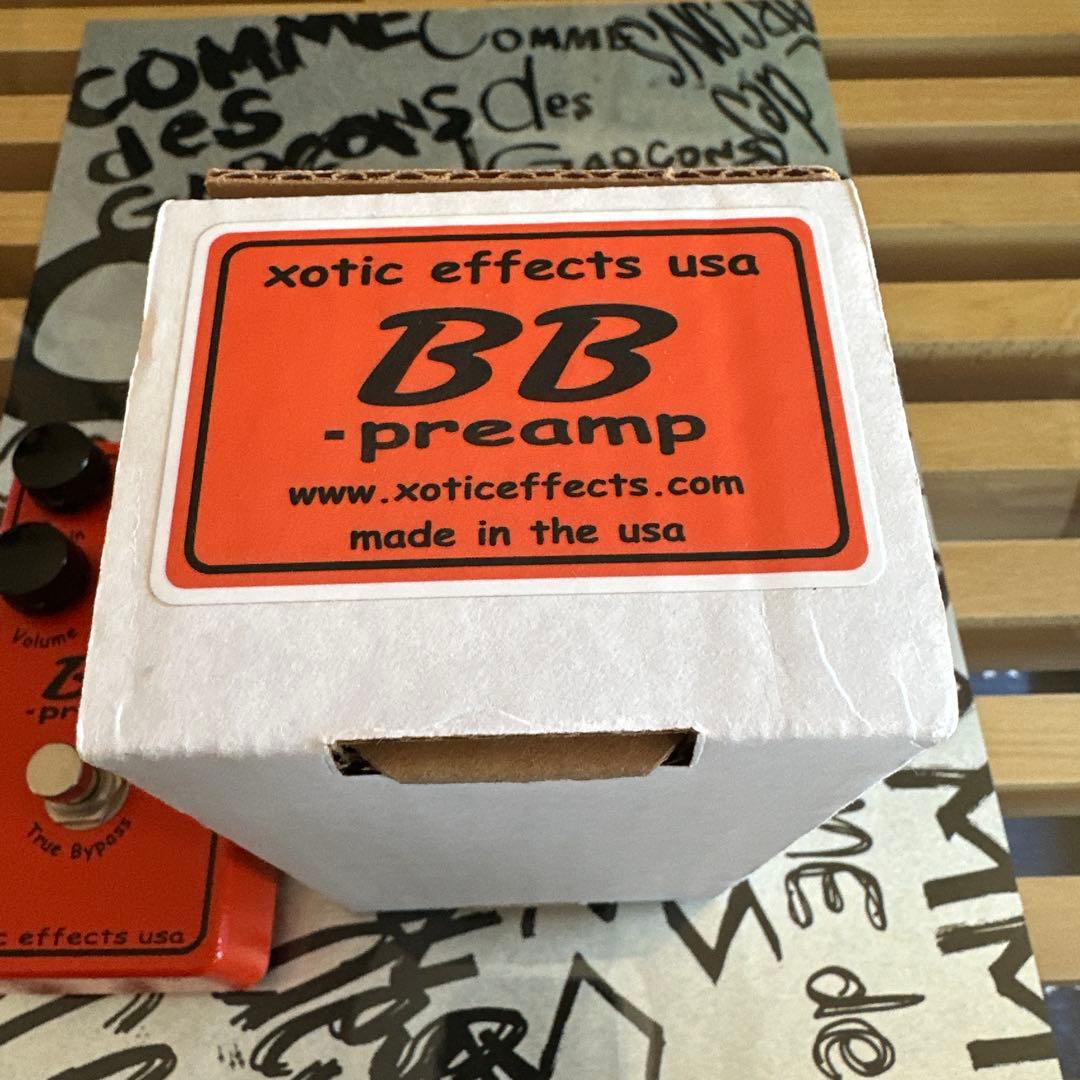 ギター xotic BB preamp