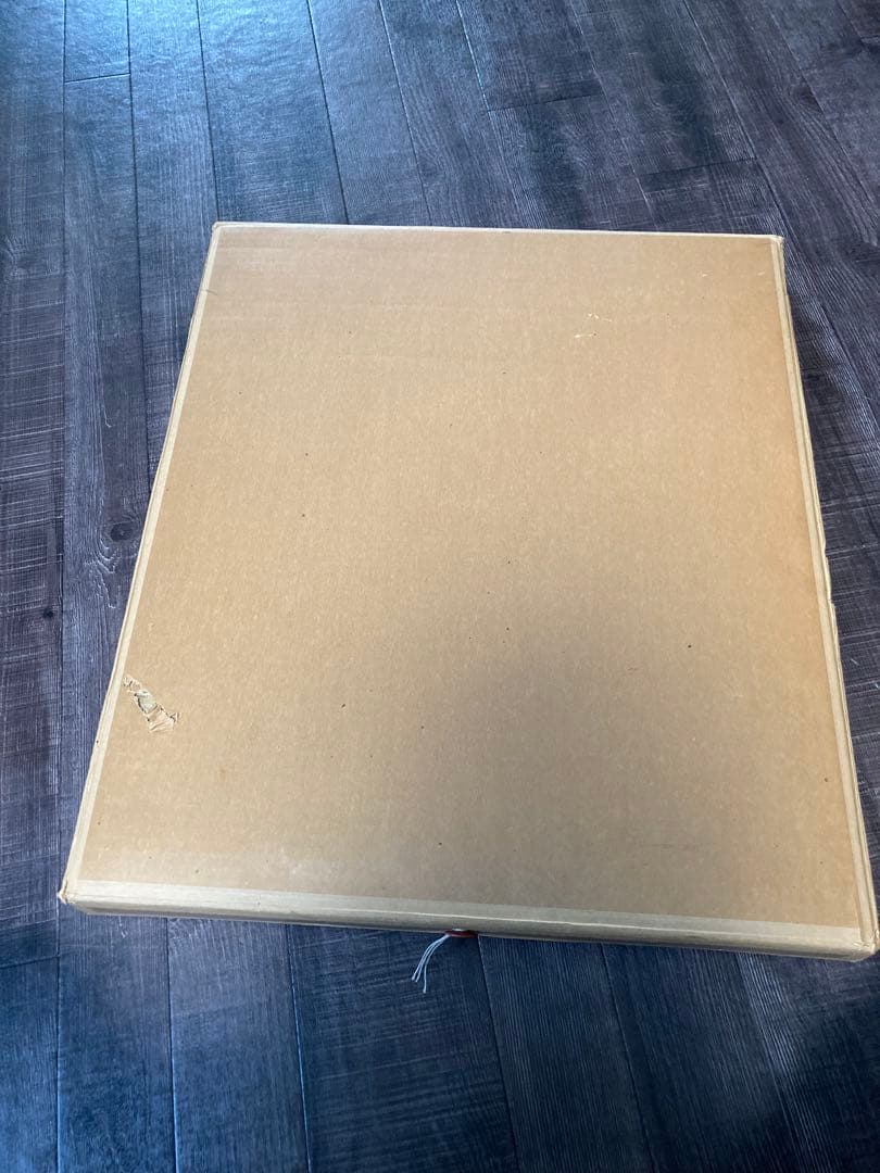 高山辰雄　木版画　白い壁の家