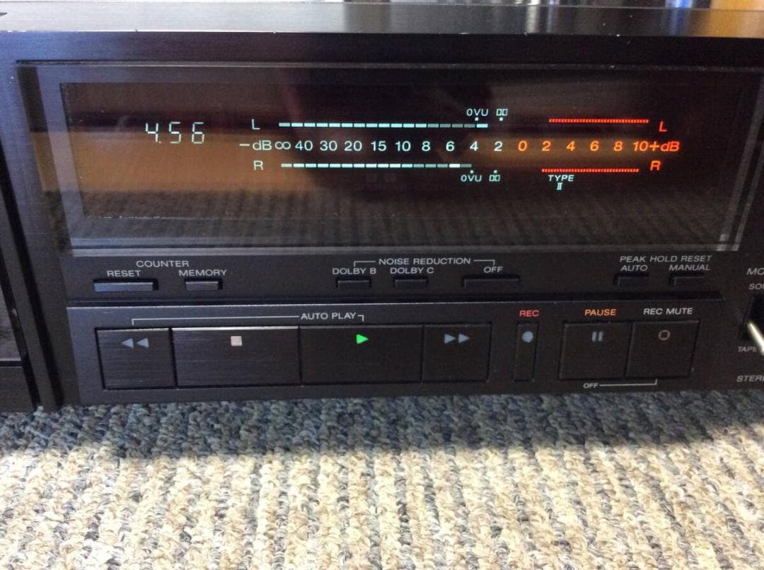 動作品（メンテナンス済み品）　Sony 　TC-K777ESⅡ・取説付