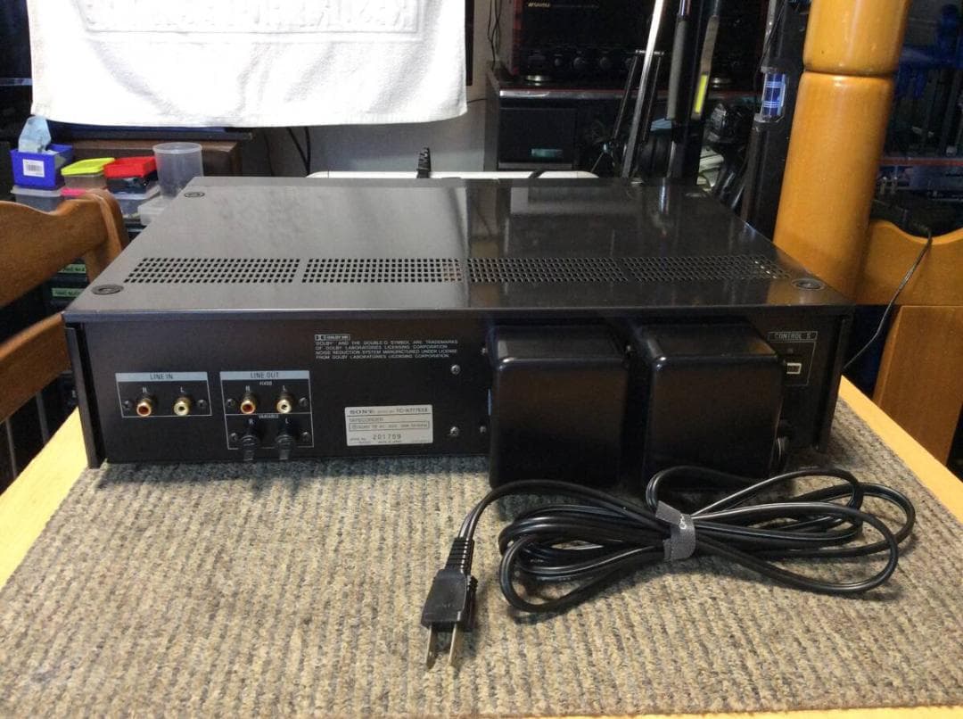 動作品（メンテナンス済み品）　Sony 　TC-K777ESⅡ・取説付