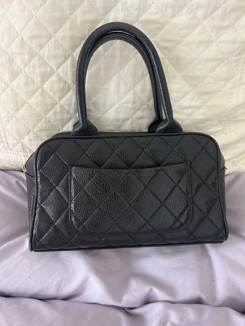 【CHANEL】ノベルティキルティングハンドバッグ