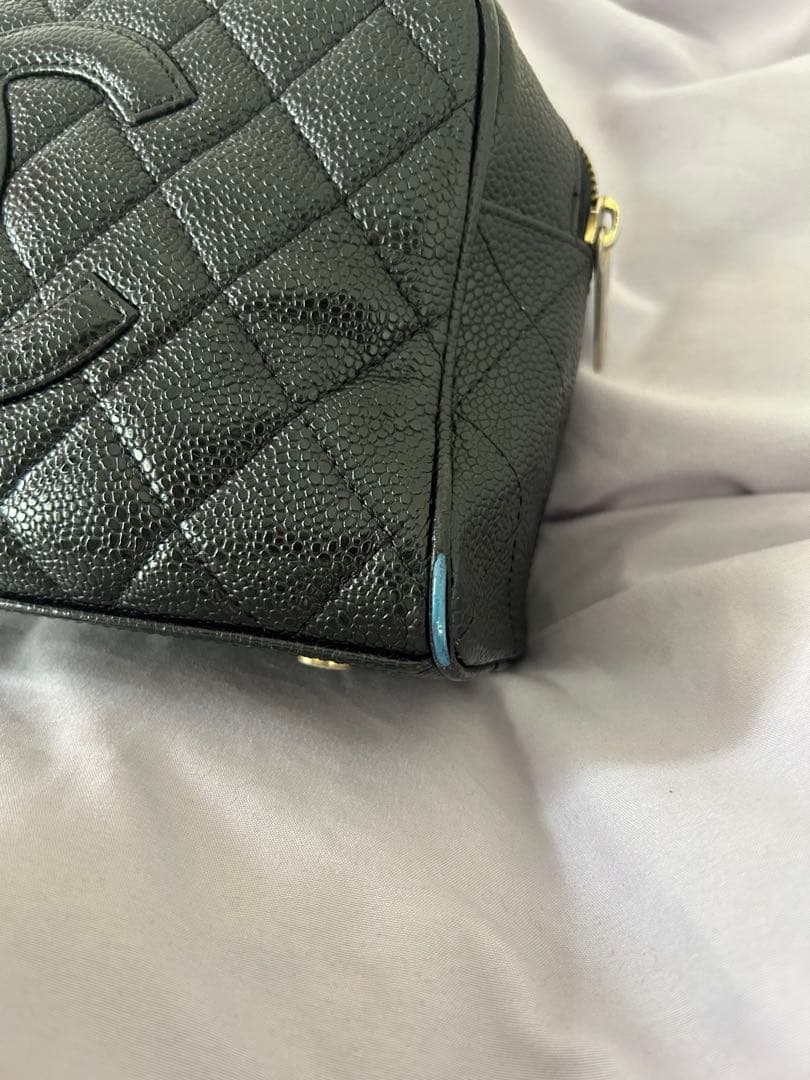 【CHANEL】ノベルティキルティングハンドバッグ