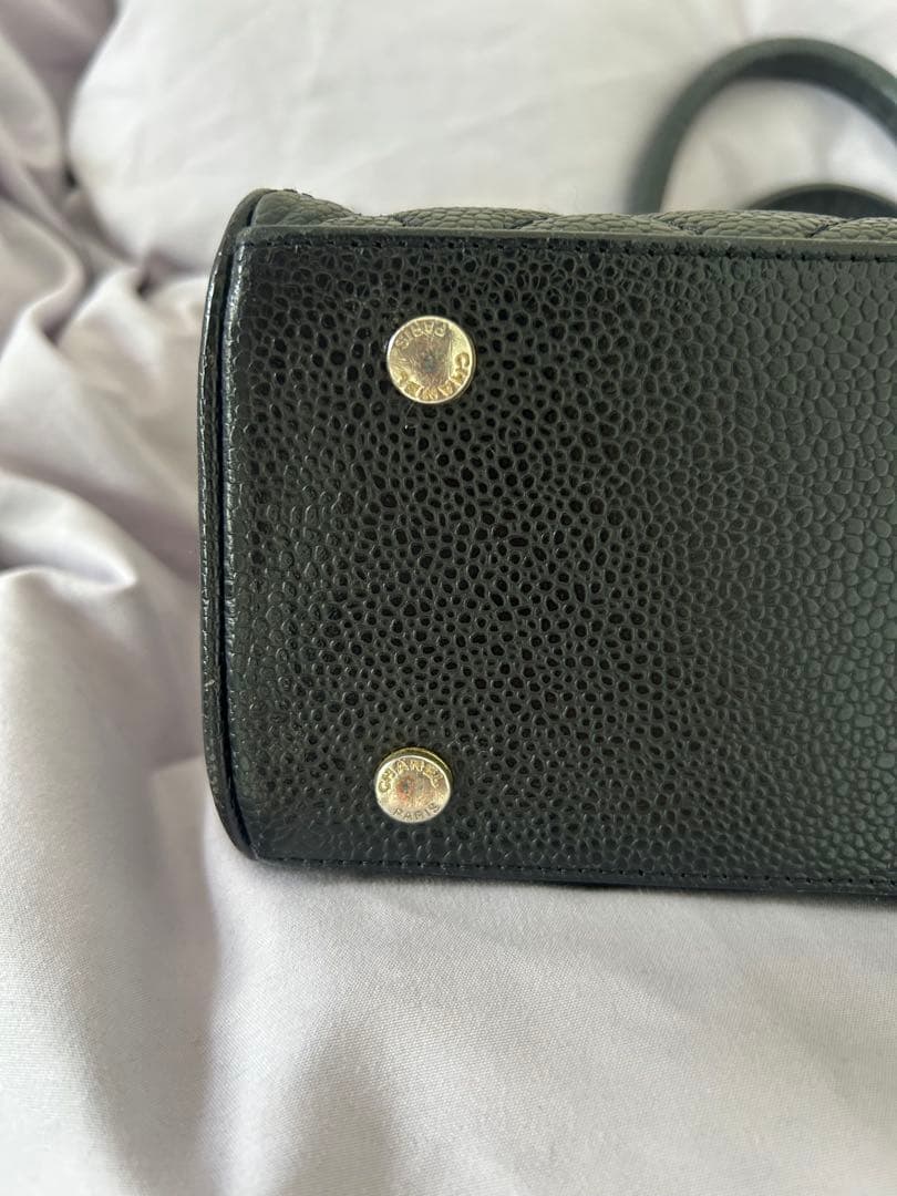 【CHANEL】ノベルティキルティングハンドバッグ