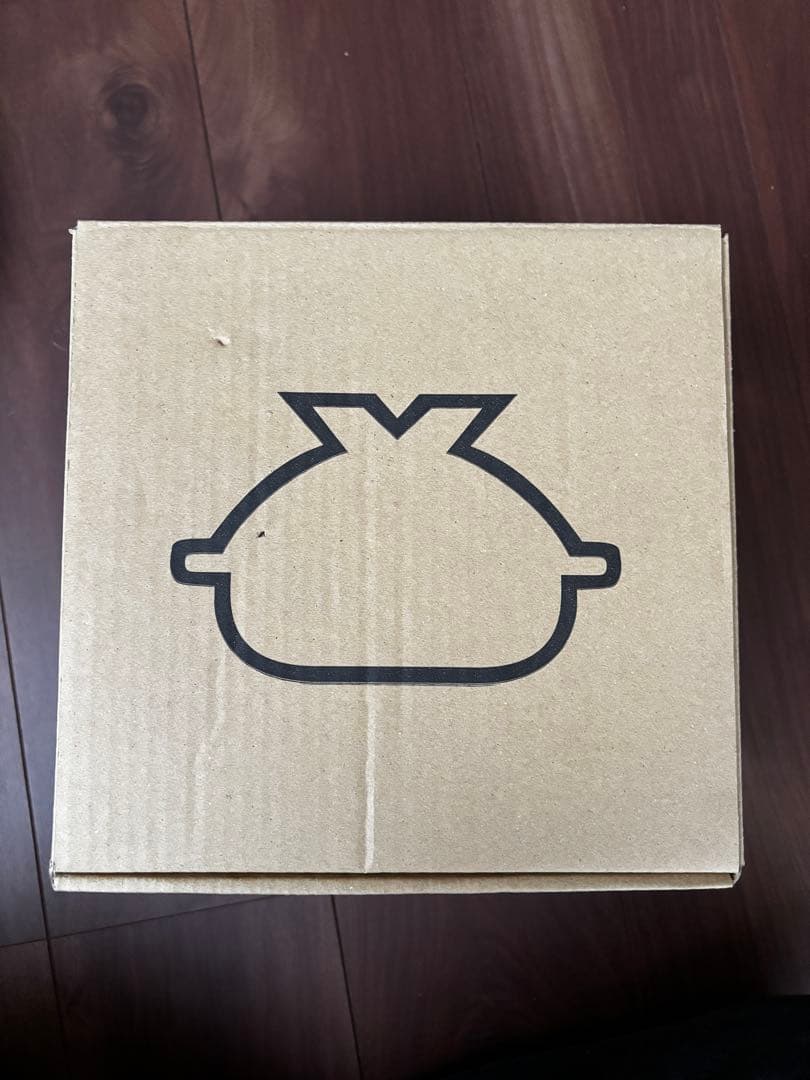 【未使用】カネフサ製陶　ごはん鍋