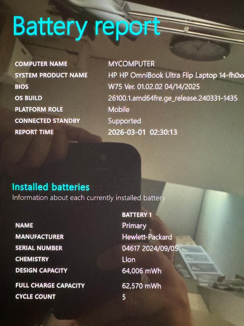 OmniBook Ultra Flip 14／WiFi７／有機120Hz／1TB