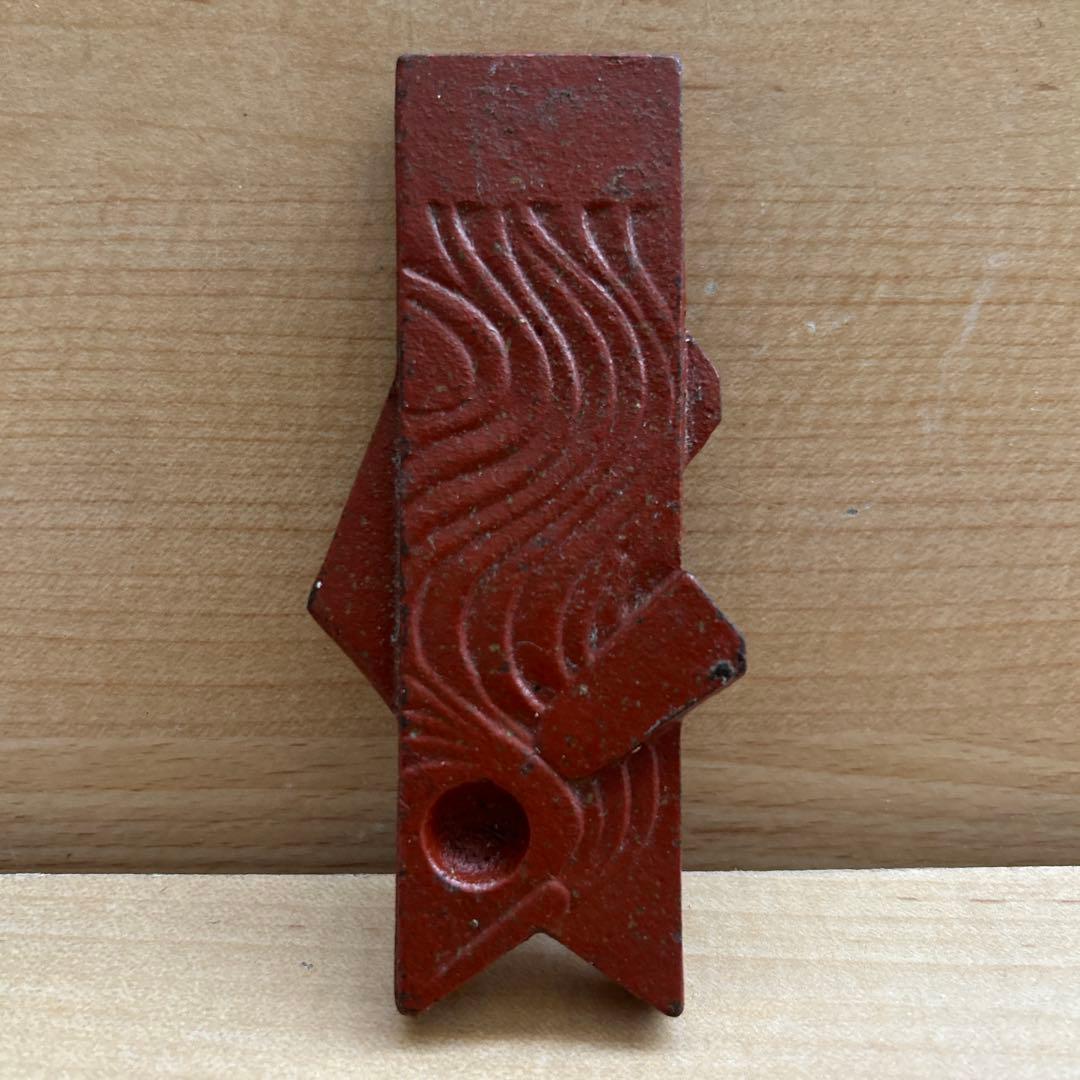 魚の金属製金粉の文鎮