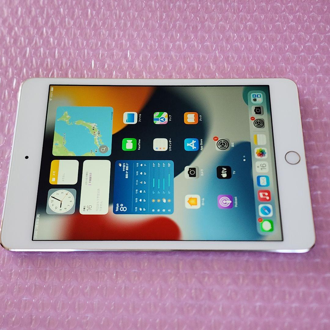超美品　iPad mini 4　128GB　Wifi + Cellular