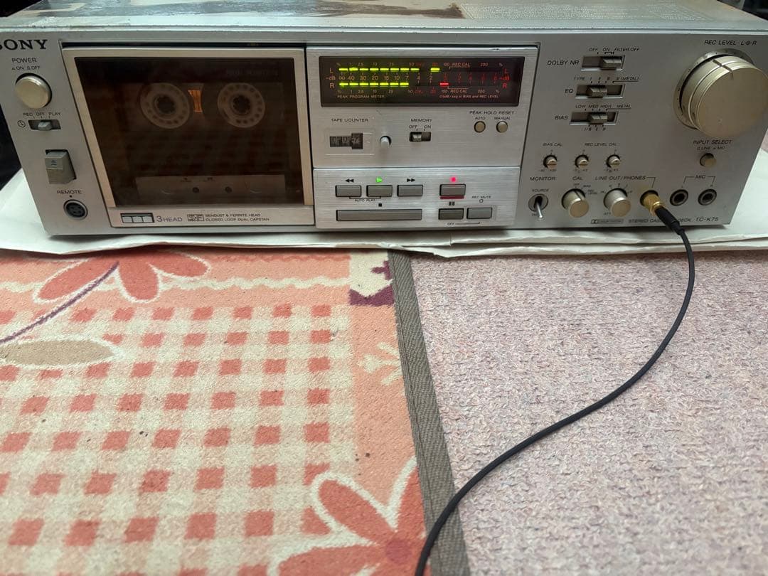 SONYカセットデッキTC-K75(訳あり)