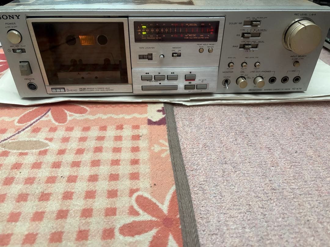 SONYカセットデッキTC-K75(訳あり)