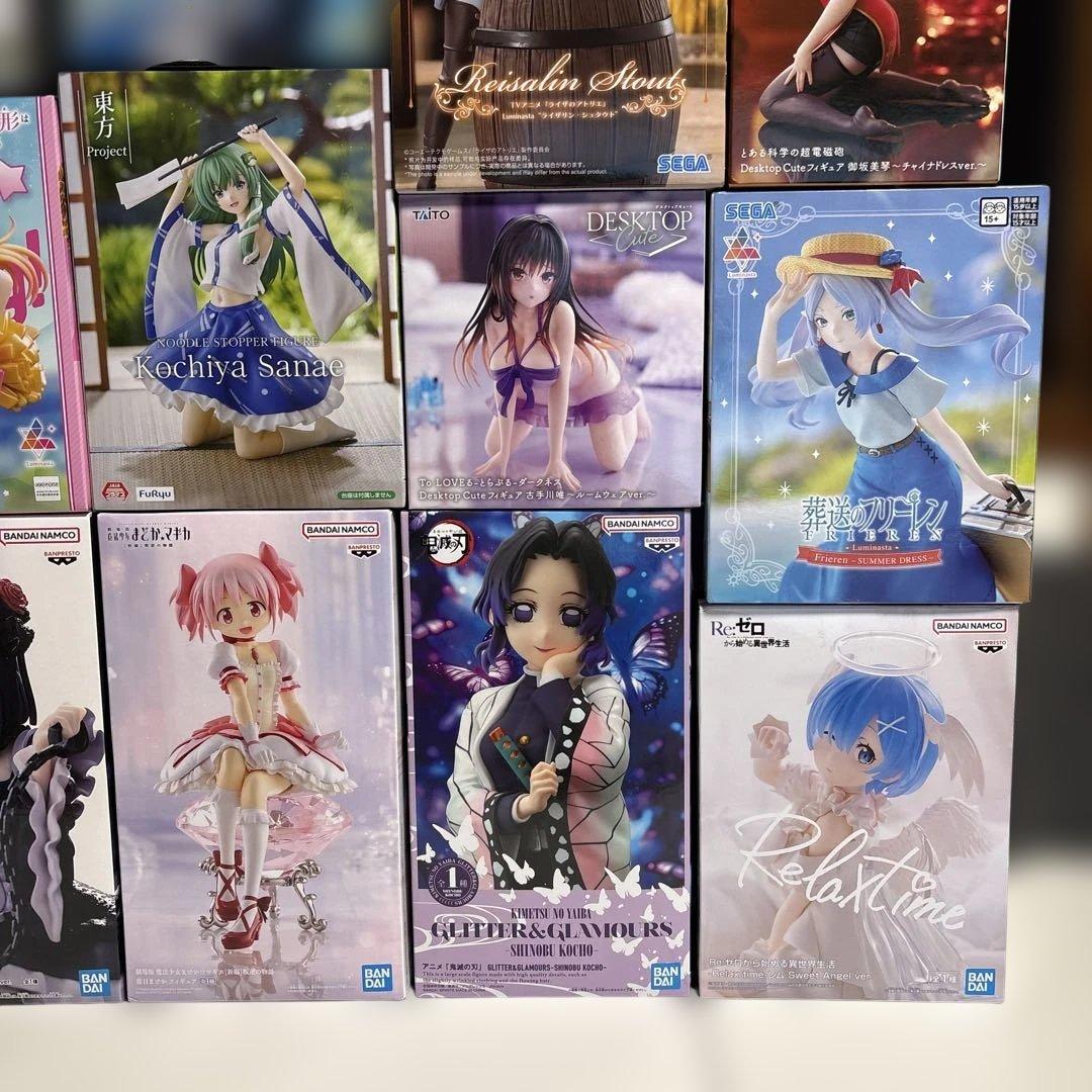 【新品未開封】最新有 プライズフィギュア18種まとめ売り 桜ミク まどか