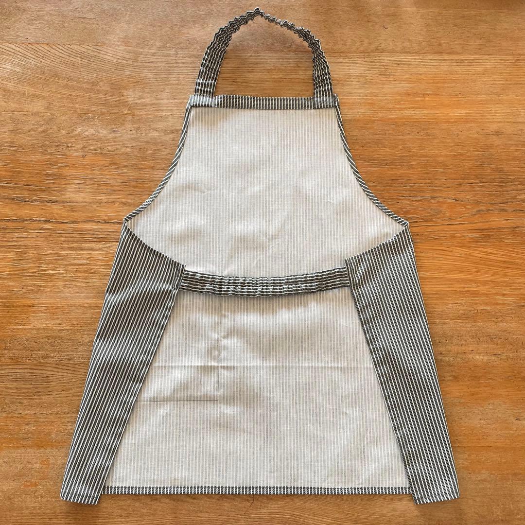エプロン 子供 子ども キッズ 120 130 男の子 女の子 小学校 黒紺