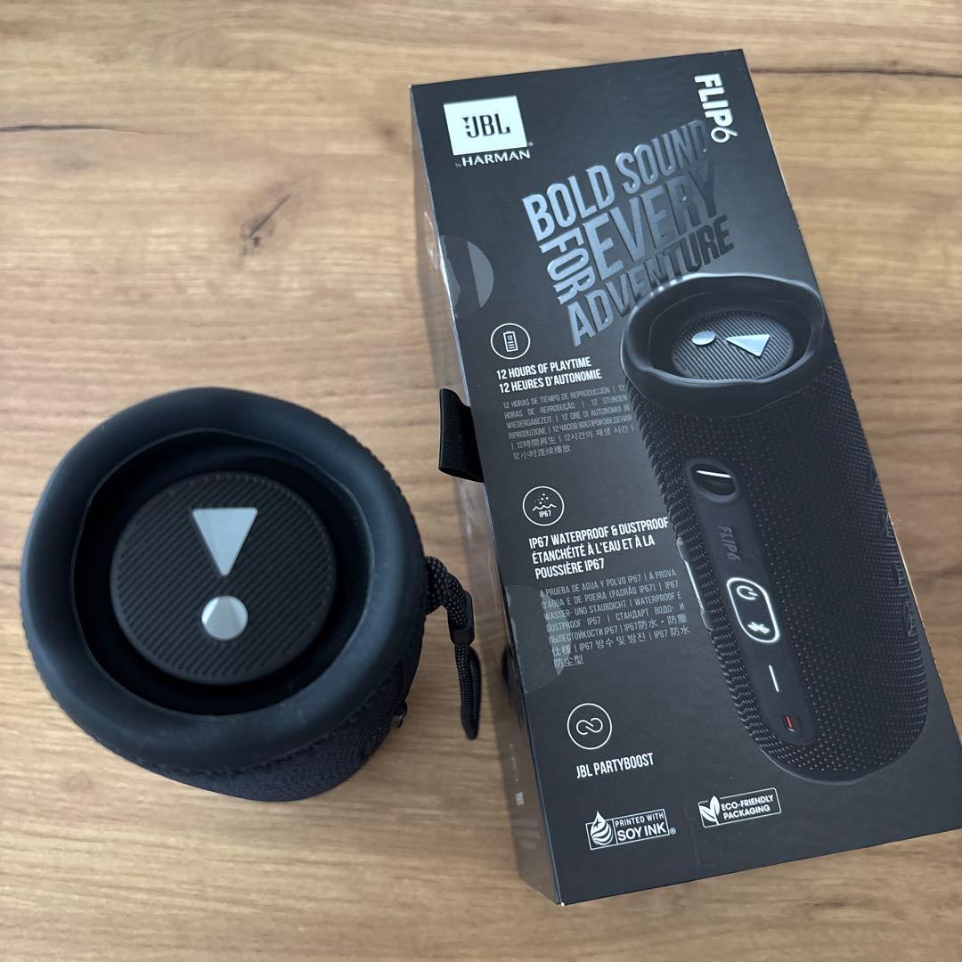 JBL FLIP6 スピーカー　ブラック