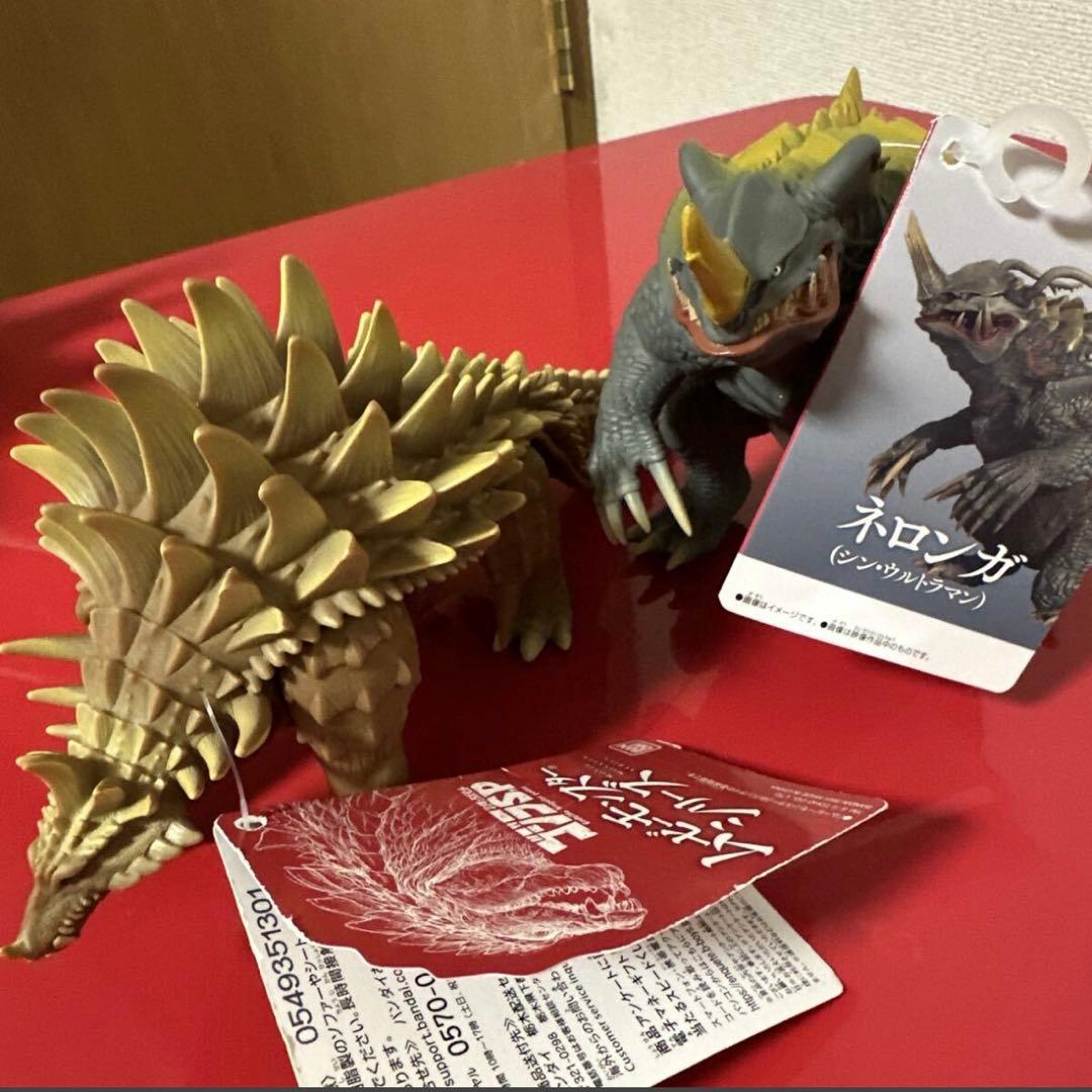 ガメラ&レギオン&ネロンガ&アンギラス フィギュア バンダイ