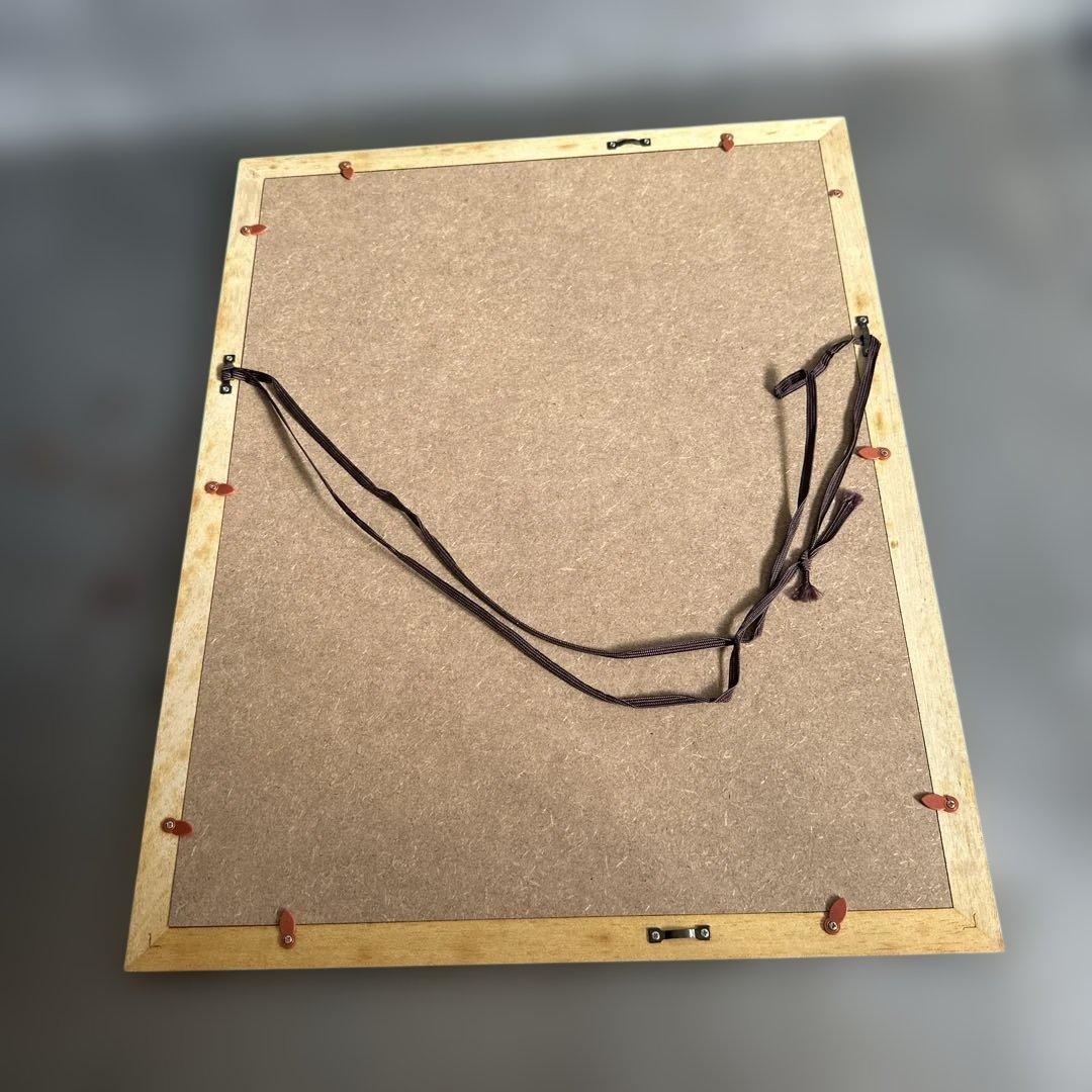 瞬間的お値下げ‼️池田満寿夫　リトグラフ　海と女性 黒フレーム