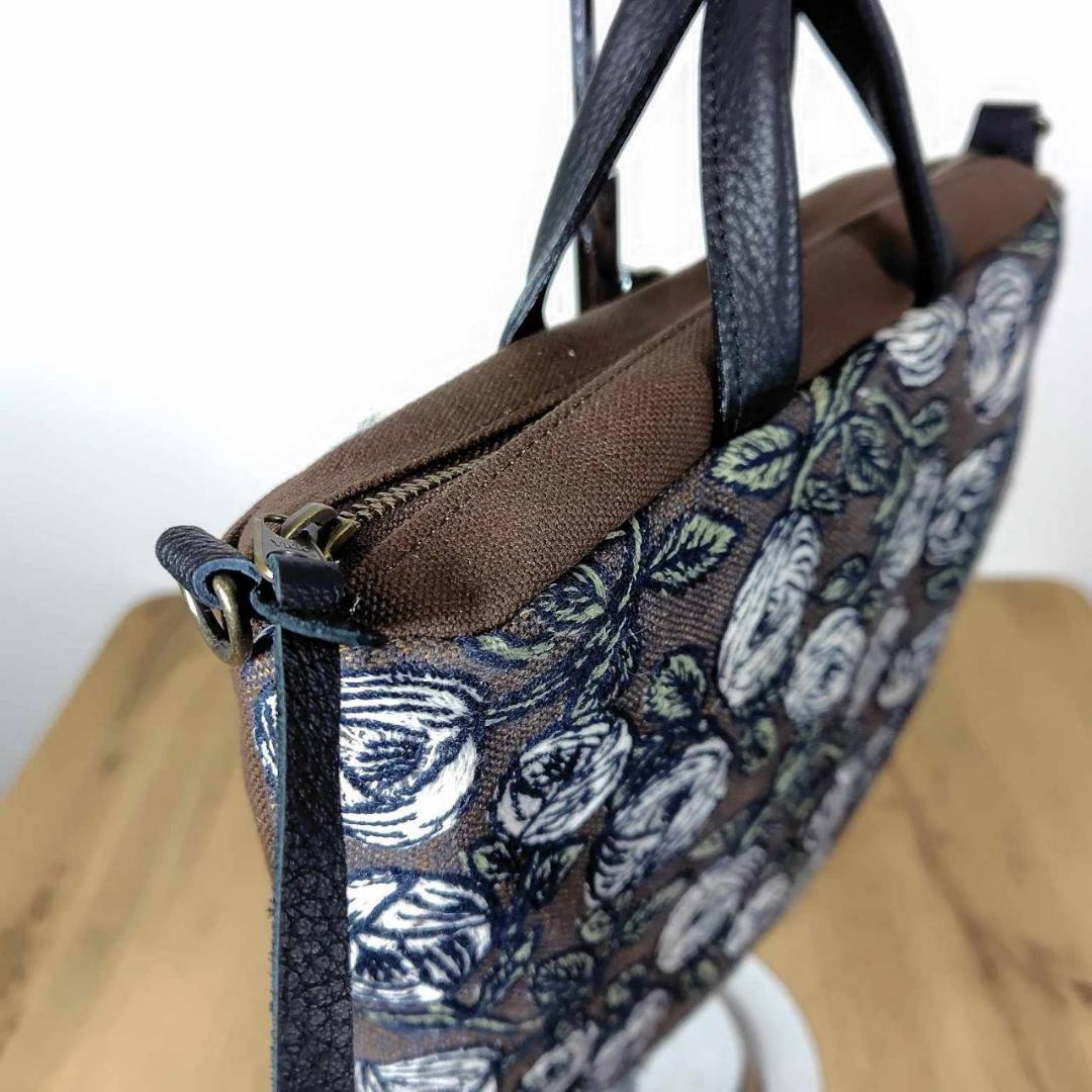 【専用】ミナペルホネン/rosyロージィーブラウン/ロングミニラウンドショルダ