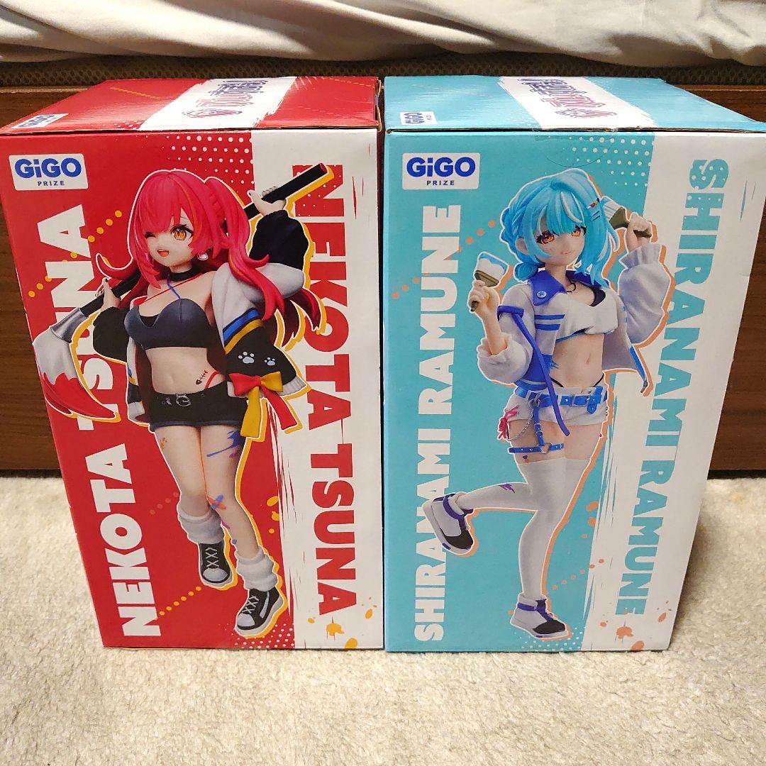 た*き様 【GIGO限定】ぶいすぽっ！スケールフィギュア 猫汰つな／白波らむね