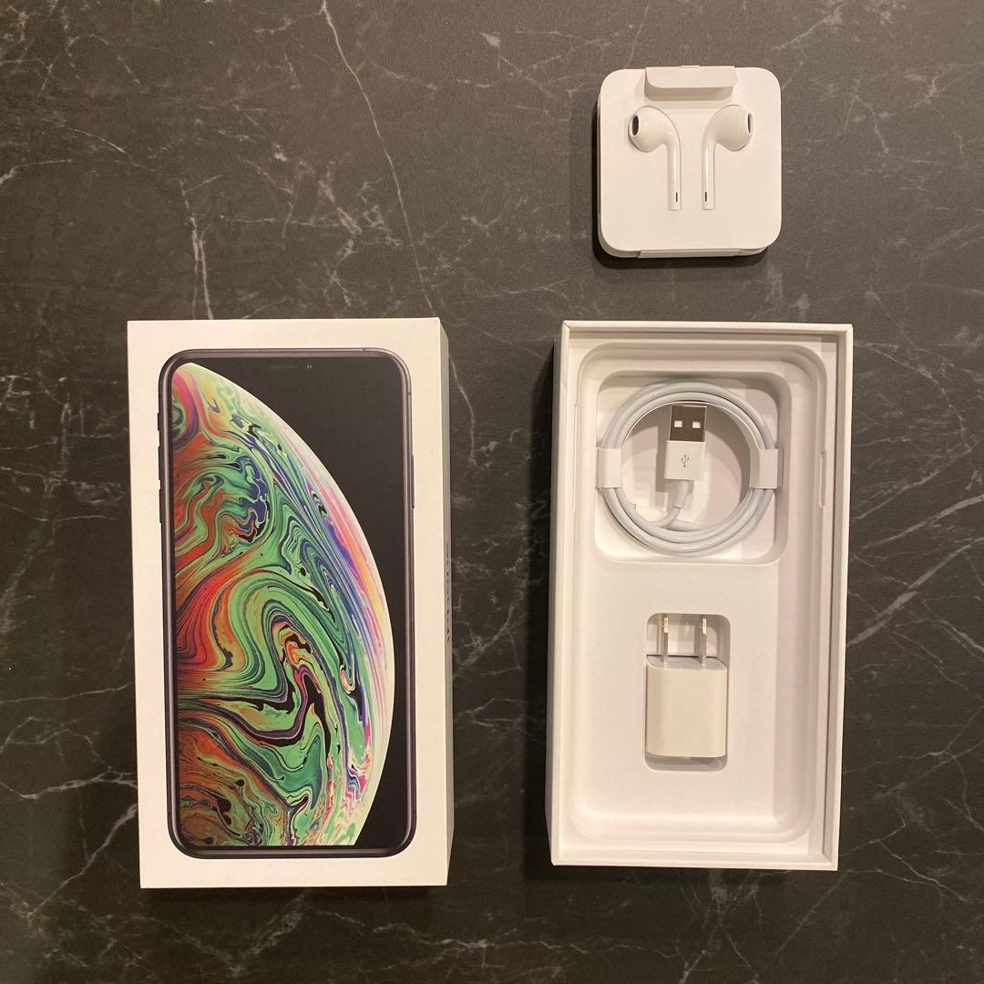 【中古】付属品発見！iPhone XS MAX 64㎇