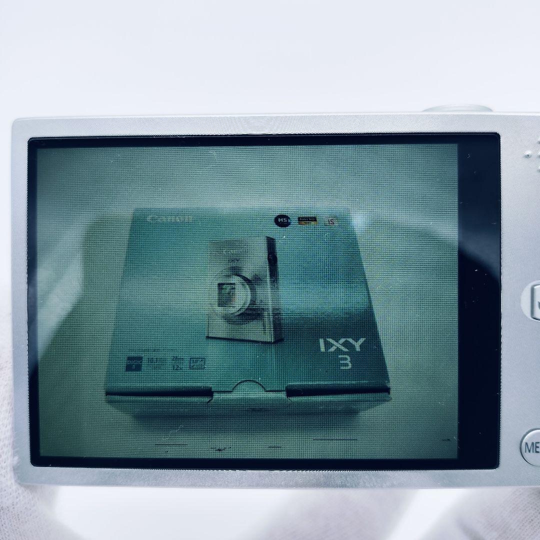 【箱付き】Canon IXY 3 シルバー 付属品多数 オールドコンデジ　カメラ