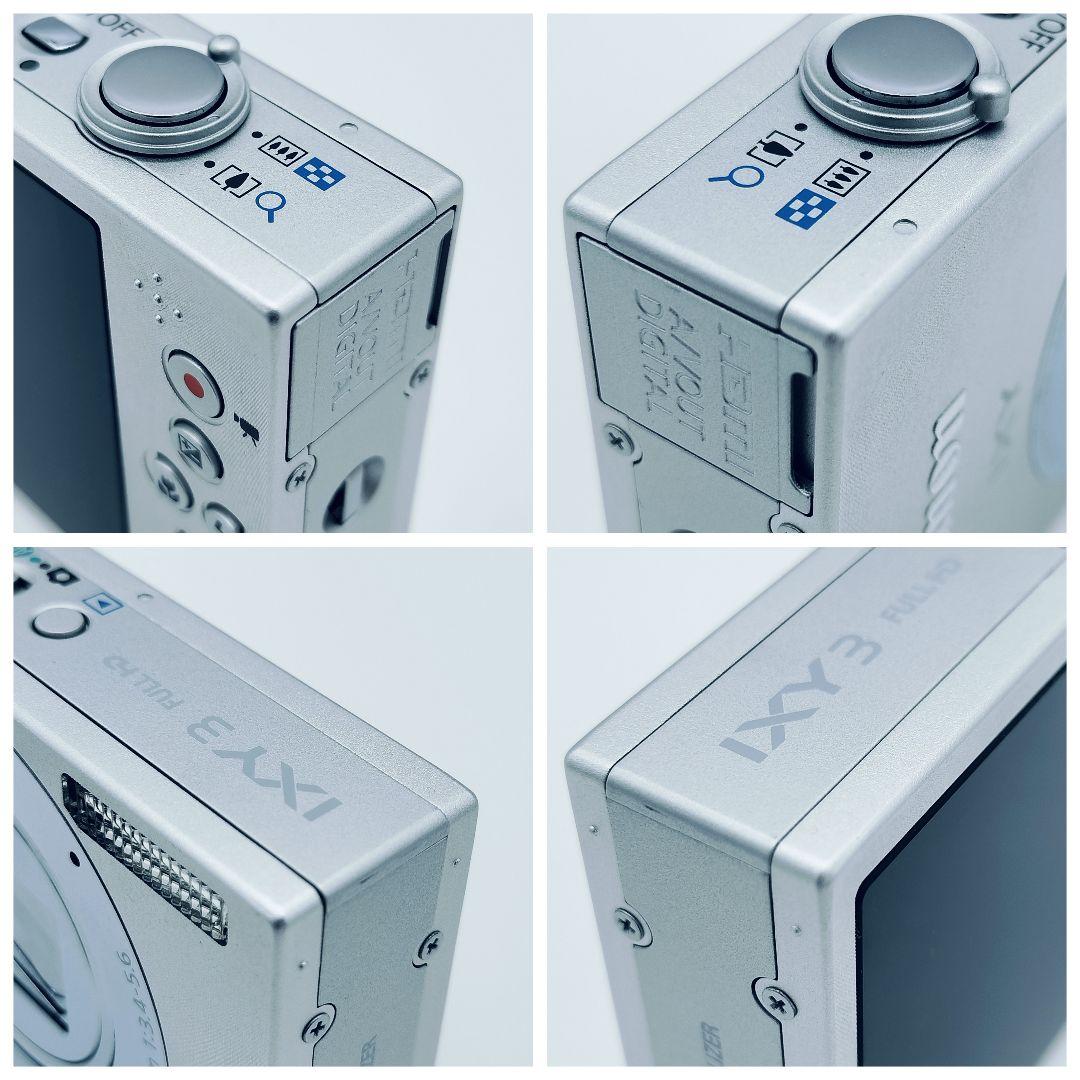 【箱付き】Canon IXY 3 シルバー 付属品多数 オールドコンデジ　カメラ