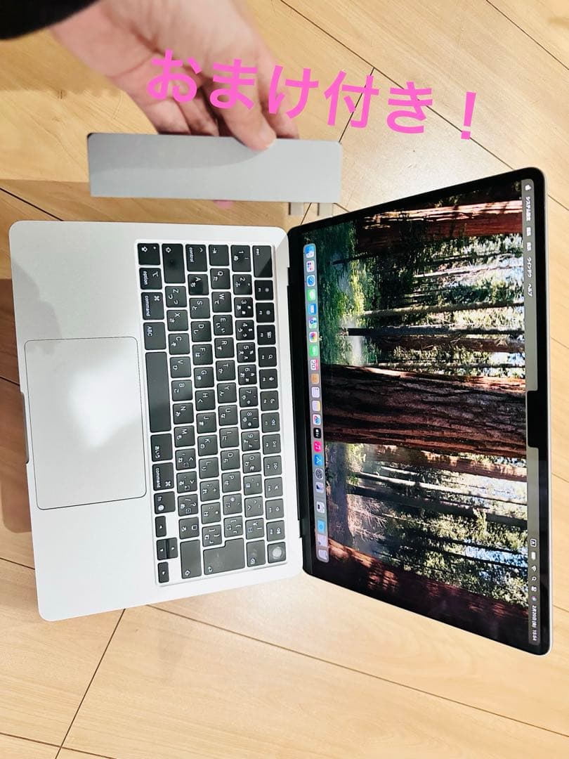 美品Apple MacBook Air M4 13インチ 512GB 24GB