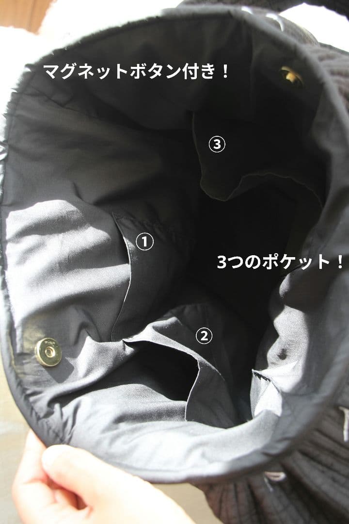 １点のみ！　ヌビフリルトートバッグ　EXLarge　ヌビマザーズバッグ