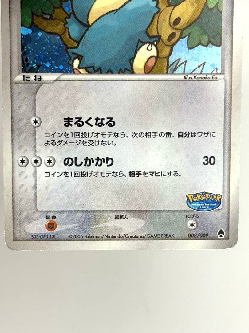 ポケパークのゴンベ 008/009
