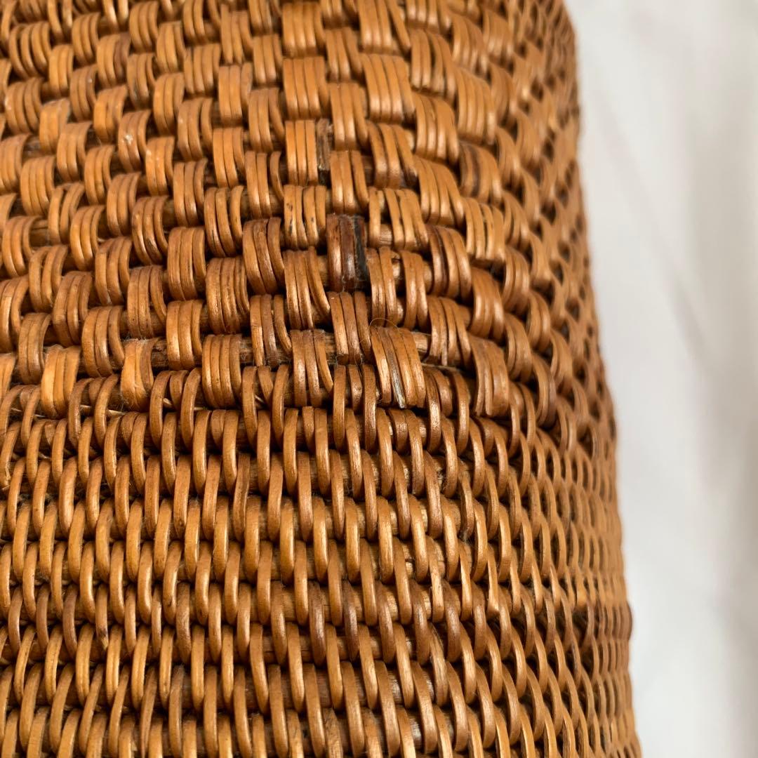 バリ土産　巾着付き　かごバッグ　Sサイズ　バリ島　夏　浴衣かごバッグ