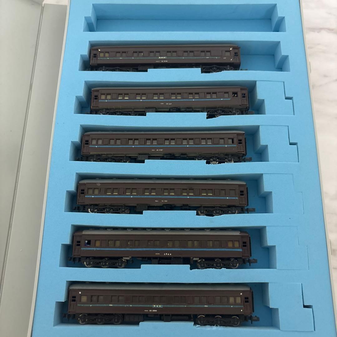 104、鉄道模型 6両編成 セット 専用ケース入り