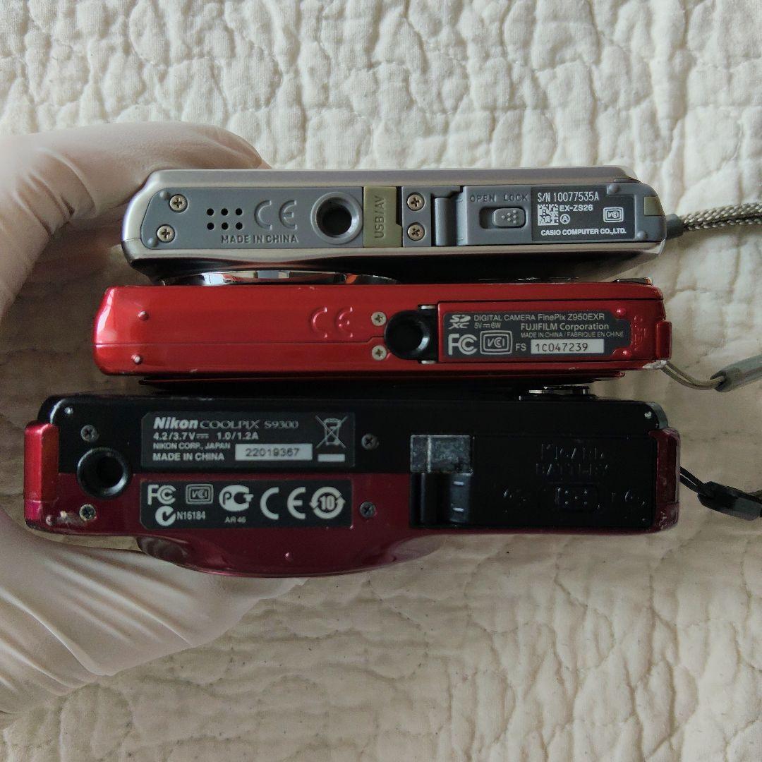 【まとめ売り】デジカメ3台　カメラ2台　ビデオカメラ1台　計6台