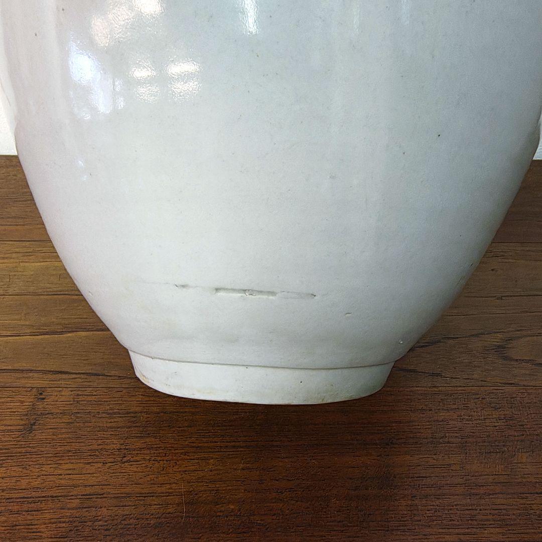 白磁　壺　徳利　花器　検)古伊万里　李朝