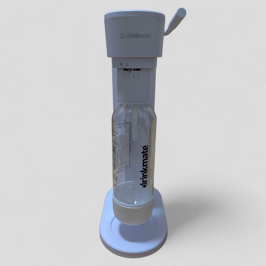 【美品】drinkmate 炭酸水メーカー シリーズ641 ホワイト