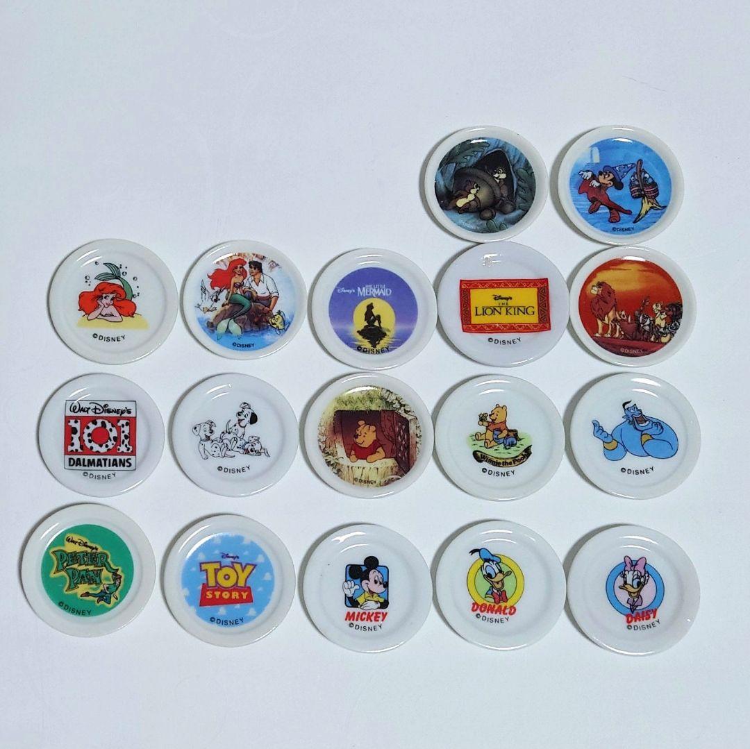 ディズニー ミニ絵皿 ミニマグカップ ウォルトディズニーカンパニー カプセルトイ
