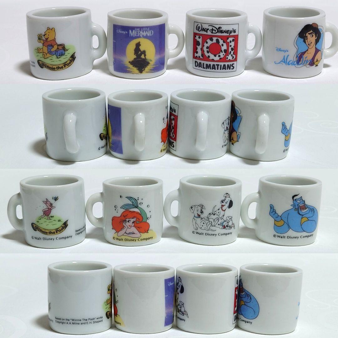 ディズニー ミニ絵皿 ミニマグカップ ウォルトディズニーカンパニー カプセルトイ