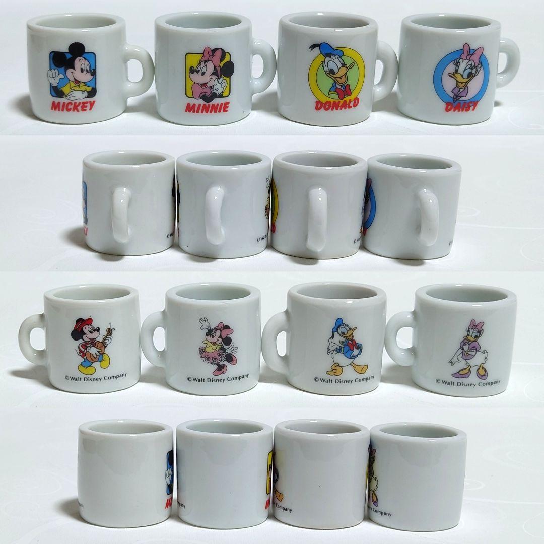 ディズニー ミニ絵皿 ミニマグカップ ウォルトディズニーカンパニー カプセルトイ