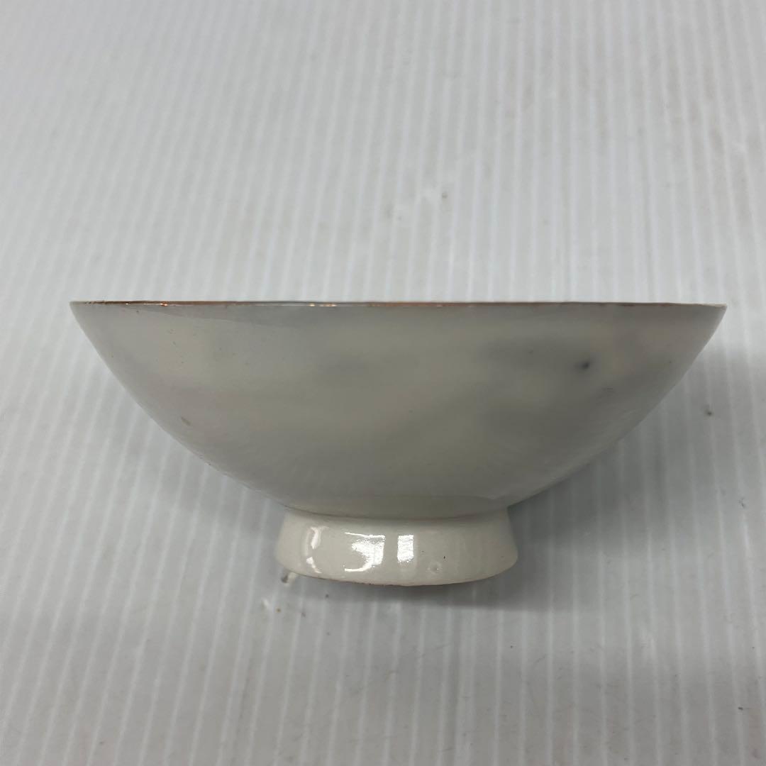 【骨董・希少】九谷焼 三ッ組盃 明治32年 共箱付 鶴亀 松 高砂 縁起柄