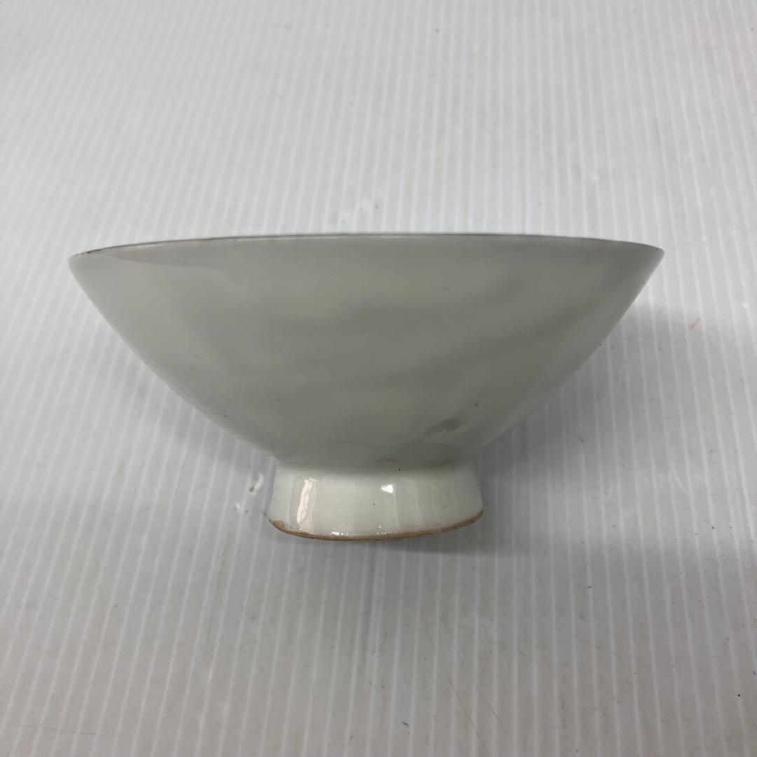 【骨董・希少】九谷焼 三ッ組盃 明治32年 共箱付 鶴亀 松 高砂 縁起柄