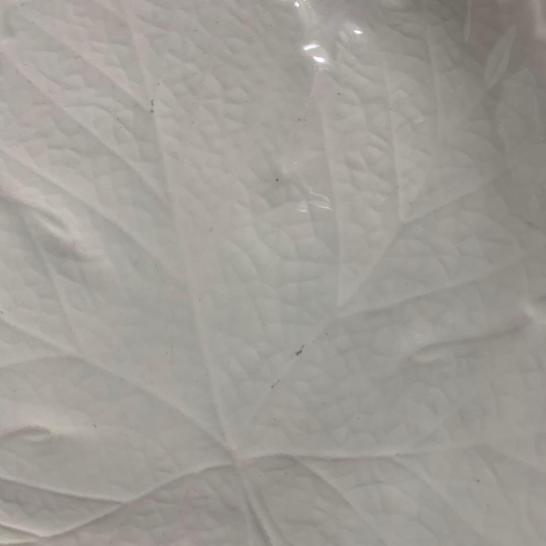 Burleigh 葉と果実の浮彫り皿 約25cm 5枚セット